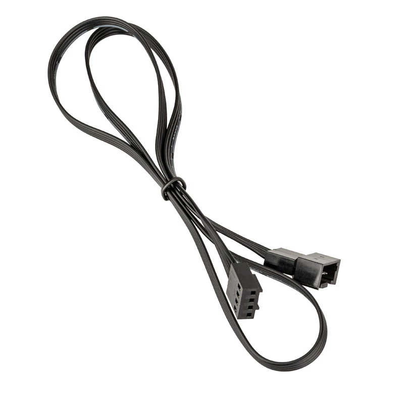 Kabel 4-pin na 4-pin 0,6 m czarny, No name ZUAD-772