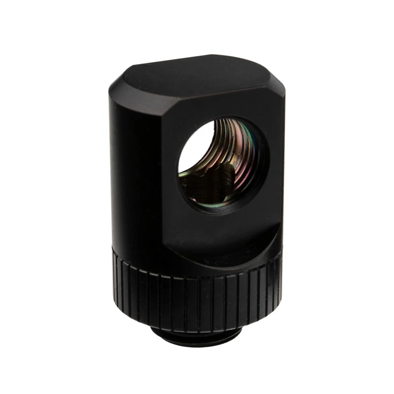 Adapter fitting EK Water Blocks Mosiądz Czarny 28 mm Wysokość 2,3 cm Średnica