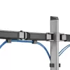 Wbudowany uchwyt na dwa monitory Deluxe Ergo Office, 17-32 cali, maks. 9 kg, ER-449