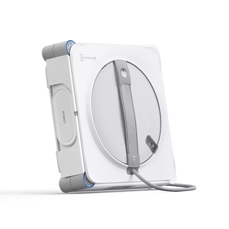 Robot do mycia okien Ecovacs WINBOT W2S przewodowy 8000 Pa — automatyczny czyściciel szkła do okien płaskich