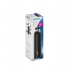Butelka do gazowania BRITA 650 ml, stal nierdzewna, czarna, można myć w zmywarce