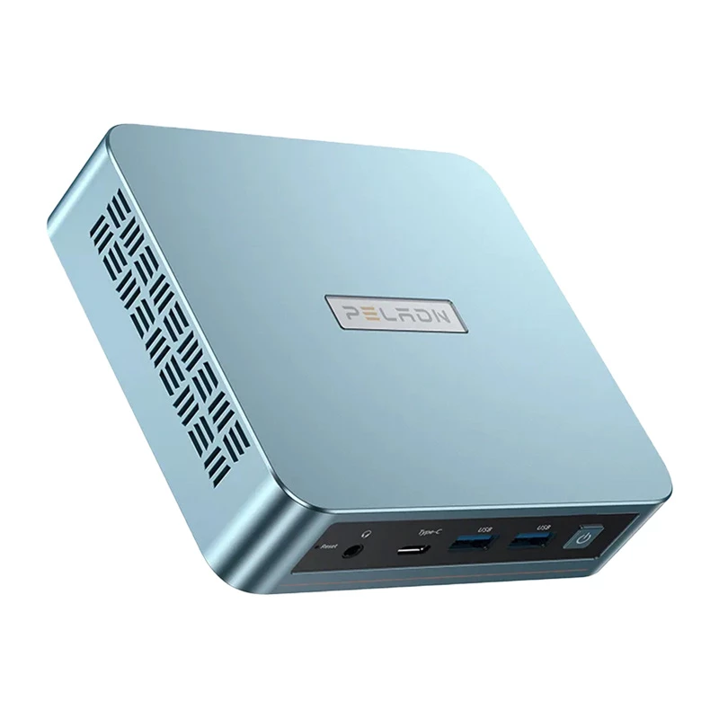 Mini PC Peladn WI-6 N150 — 16GB RAM, 512GB SSD, kompaktowy komputer stacjonarny