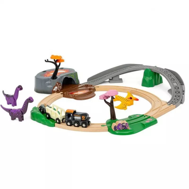 Brio World Zestaw Przygód z Dinozaurami, Tor