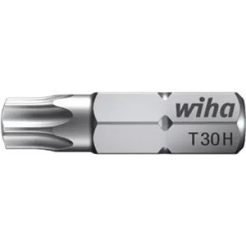 Końcówka wkrętakowa Wiha Standard TORX Tamper Resistant T20H, 25 mm (7015 Z TR)