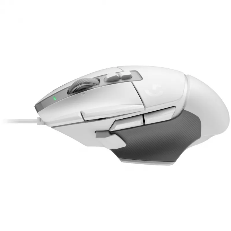 Zestaw myszy gamingowej Logitech G G502 X z twardą podkładką pod mysz G240 — Praworęczna, Optyczna 25600 DPI, USB Typ-A, 13 Przycisków, Biała
