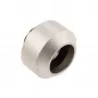 Złączka do sztywnych rurek 14 mm OPTIMUS, nikiel satynowy — złączka kompresyjna do chłodzenia PC