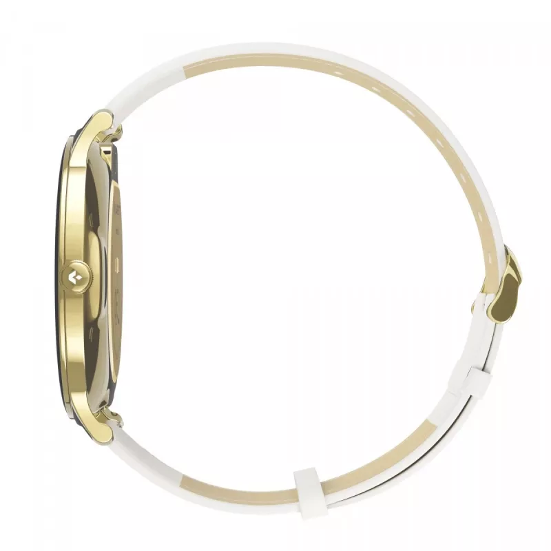 Smartwatch Garett Verona 2 Gold Mesh z Bluetooth i monitorem tętna
