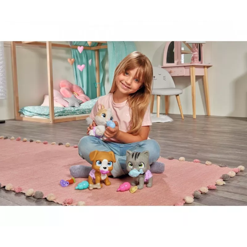 Pluszowa zabawka SIMBA Pamper Petz Rabbit (Diaper Gang) model 105953052, miękki pluszak