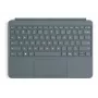 Przenośna klawiatura bezprzewodowa Microsoft Surface EP2-32735 QWERTZ niemiecka Bluetooth niebieska do Surface Pro 12 cali