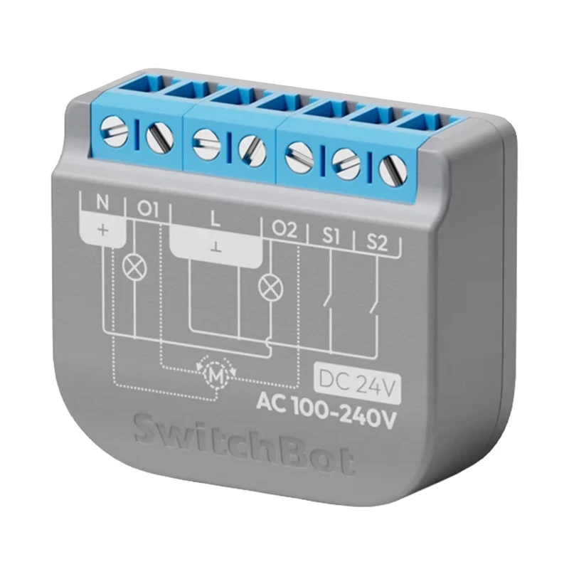Moduł przekaźnikowy SwitchBot Relay Switch 2PM dwukanałowy W5502320 – dwukanałowy moduł dla inteligentnego sterowania