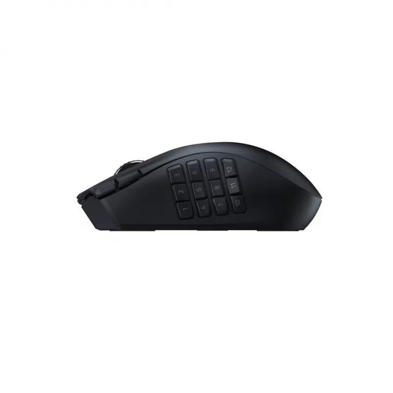 Mysz gamingowa Razer Naga V2 HyperSpeed RF Wireless + Bluetooth, praworęczna, 30000 DPI, optyczna, czarna