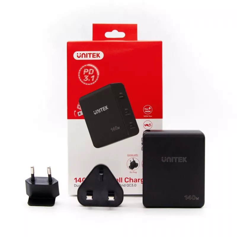 UNITEK P1115A ładowarka do urządzeń mobilnych Czarny