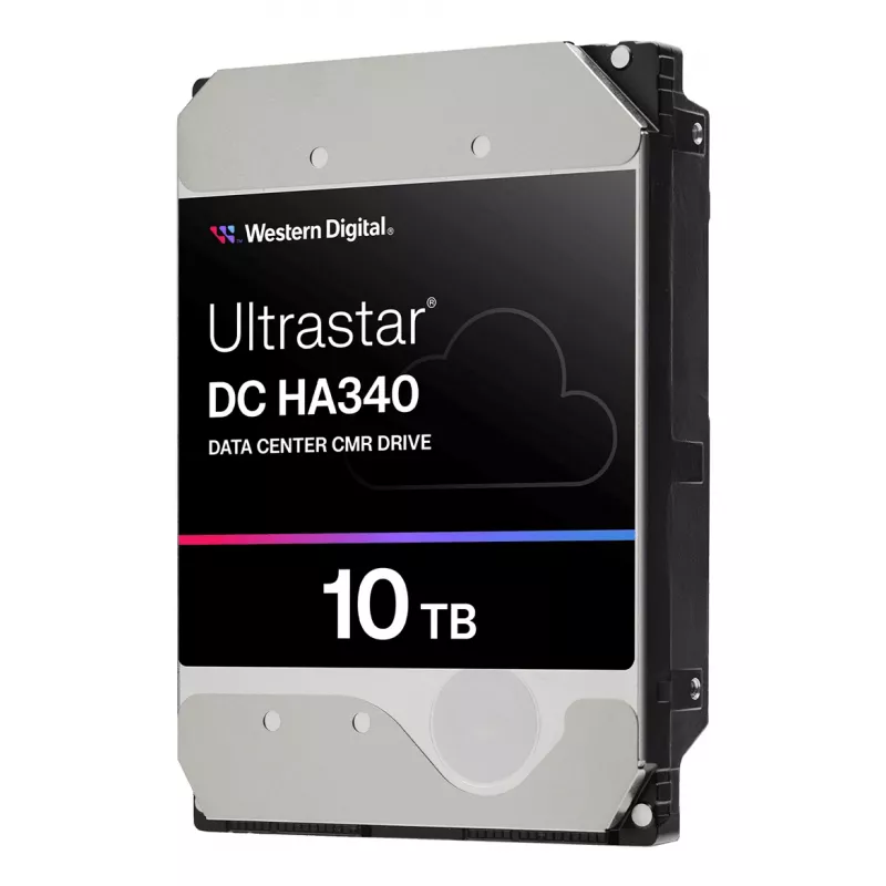 Dysk twardy wewnętrzny Western Digital 10 TB 3,5 cala Serial ATA Ultrastar DC HA340