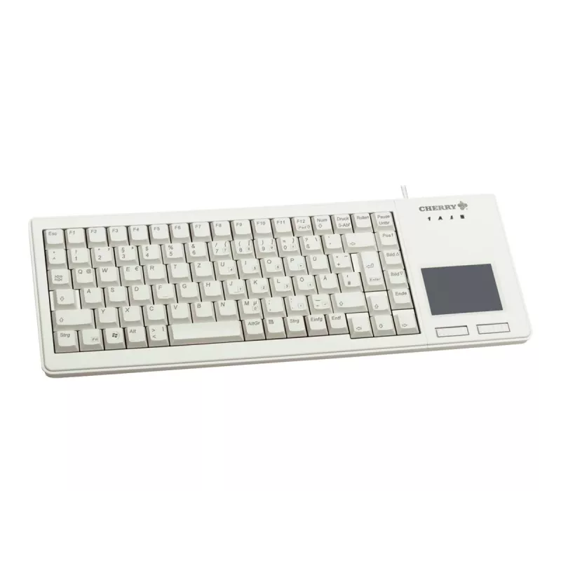 Klawiatura CHERRY XS Touchpad uniwersalna USB QWERTY US English szara
