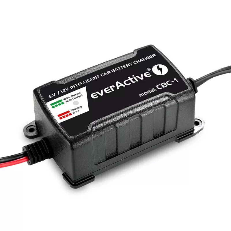 Ładowarka do akumulatorów samochodowych everActive CBC1 6V/12V