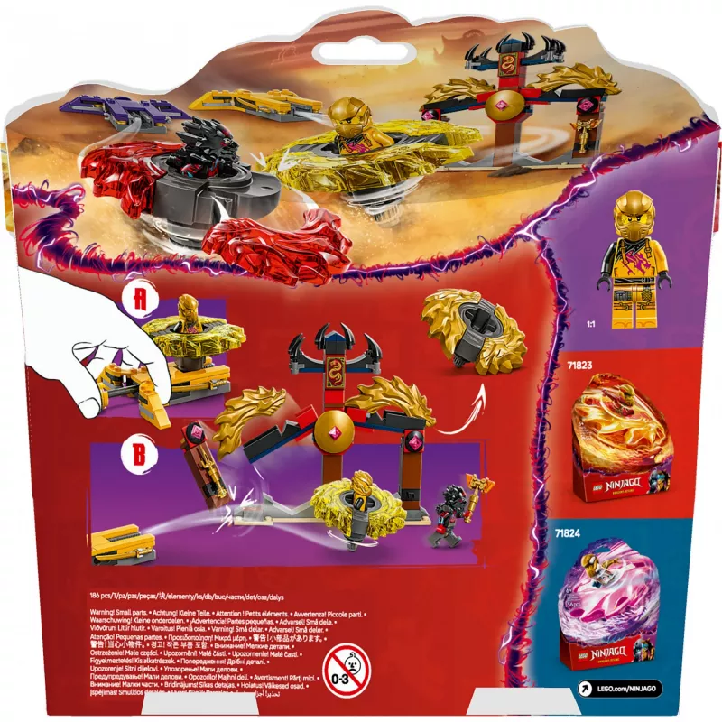 LEGO NINJAGO 71826 Smoczy Spinjitzu Zestaw Bojowy