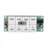 Iniektor PoE Extralink 4-portowy 4x 100Mb/s RJ45, Fast Ethernet, 48 V, bez obudowy