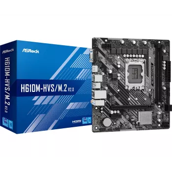 ASRock H610M-HVS/M.2 R2.0 DDR4 LGA1700 Micro-ATX Płyta główna