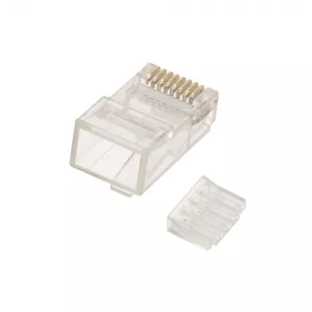Kabel sieciowy Extralink Złącze RJ45 CAT6 UTP RJ45 8P8C przezroczyste