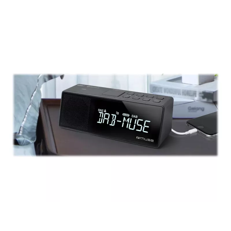 Muse M-172 DBT przenośne radio DAB+/FM RDS, czarne