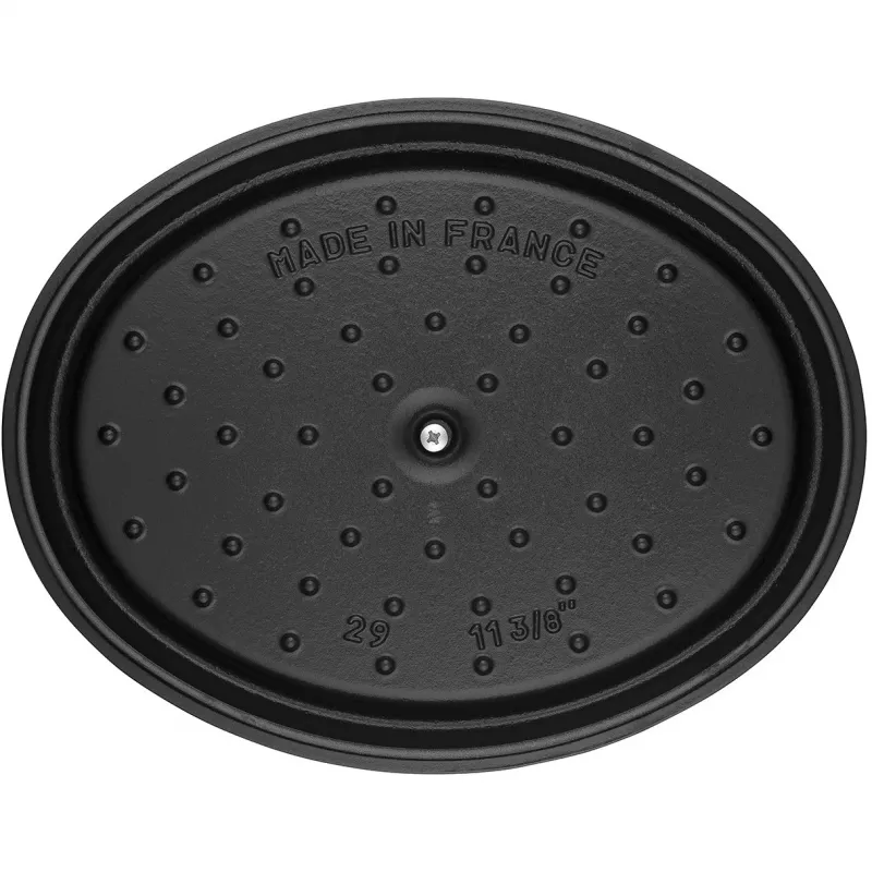 Brytfanna Staub 40509-509-0 12 L Żeliwo Czarny