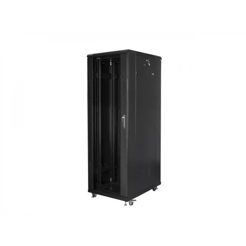 Szafa rack Lanberg FF01-8847-12B 47U Wolnostojąca Czarna