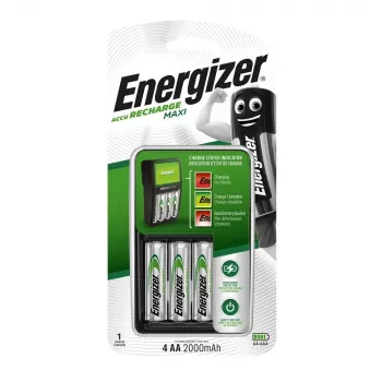 ENERGIZER Maxi ACCU HR6 POW ładowarka + 2 baterie AA 2000 mAh