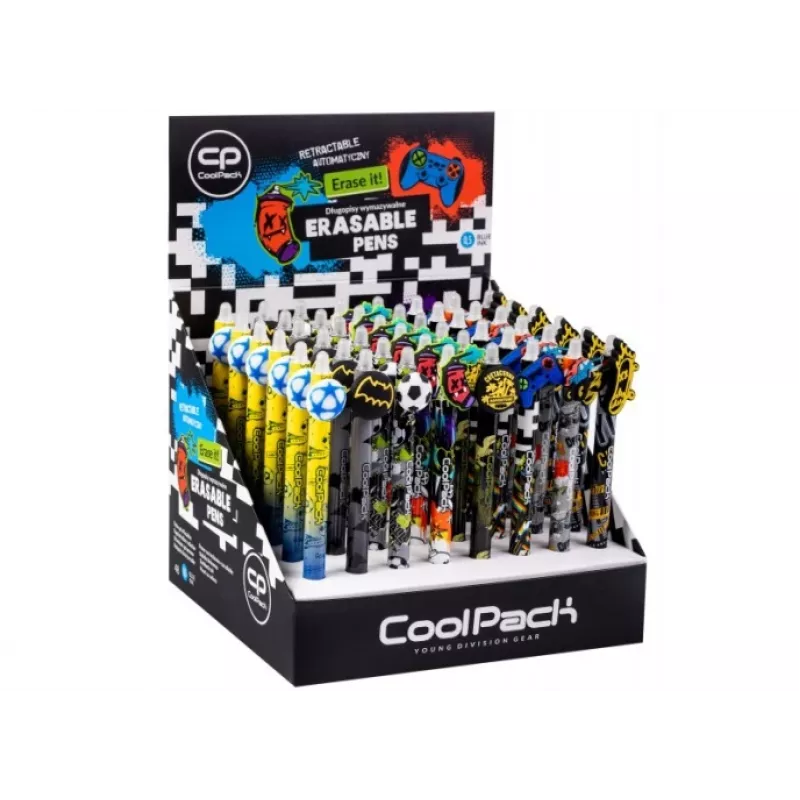 Długopis ścieralny chowany CoolPack Boys
