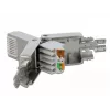 Złącze przewodowe DeLOCK 86476 RJ-45 szare