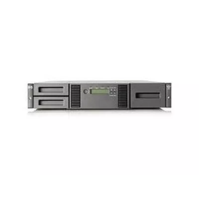 Hewlett Packard Enterprise HPE StorageWorks MSL2024 - Biblioteka taśmowa - LTO Ultrium - maksymalna liczba napędów: 2 - Szafa - do montażu w szafie rack - 2U - czytnik kodów kreskowych - dla ProLiant DL120