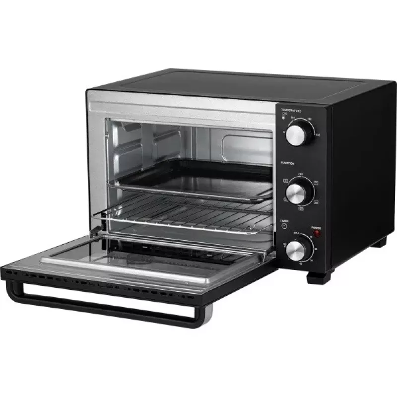 Elektryczny piekarnik nablatowy MPM MPE-17/T — 48 L, 1800 W, konwekcja, termostat, rożen