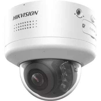 Kopułkowa kamera IP Hikvision DS-2CD2787G2H-LIPTRZS2U/SL — 8MP 3840×2160, obiektyw motorowy 2.8–12 mm, wewnątrz/na zewnątrz, montaż sufitowy/ścienny, biały