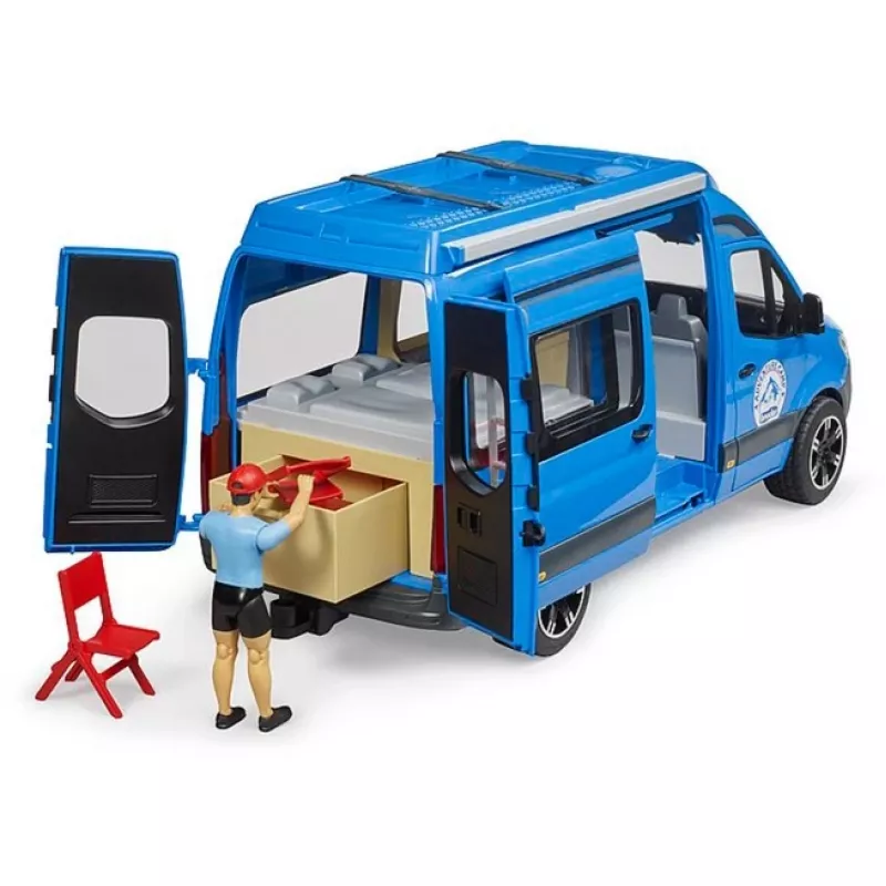 BRUDER Camper MB Sprinter 02684 z kierowcą – model pojazdu w skali