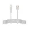 Belkin BOOSTCHARGE PRO Flex Kabel USB 1 m USB 2.0 USB C Biały (CAB011BT1MWH)