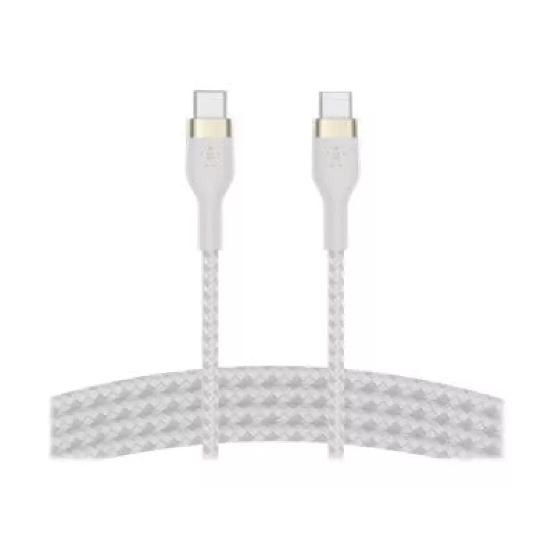 Belkin BOOSTCHARGE PRO Flex Kabel USB 1 m USB 2.0 USB C Biały (CAB011BT1MWH)