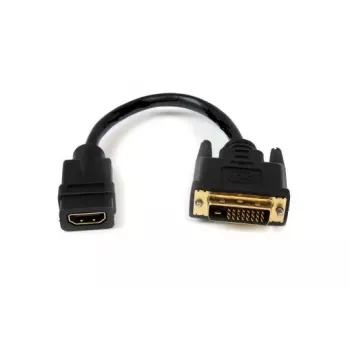 Adapter DVI na HDMI Garbot 31.20.9001 — kabel 15 cm, czarny
