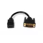 Adapter DVI na HDMI Garbot 31.20.9001 — kabel 15 cm, czarny