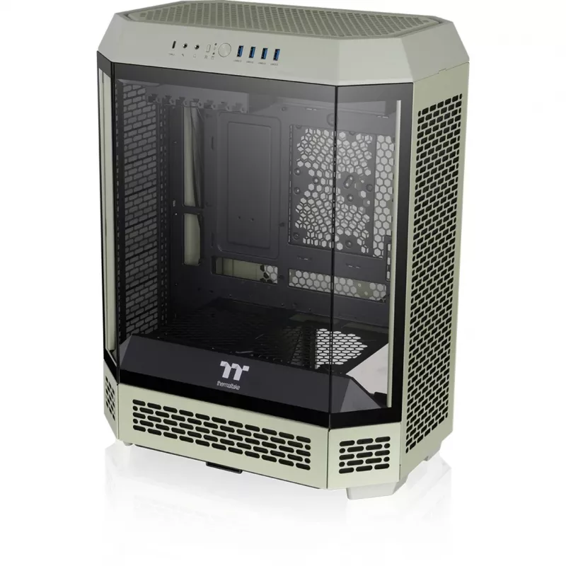Thermaltake The Tower 600 - Mid tower - ATX - Seitenteil mit Fenster (gehärtetes Glas)