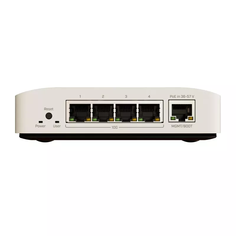 Mikrotik CRS304-4XG-IN przełącznik sieciowy 10G Ethernet Power over Ethernet biały