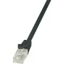 Kabel sieciowy LogiLink Cat.6 U/UTP RJ-45 10m Czarny