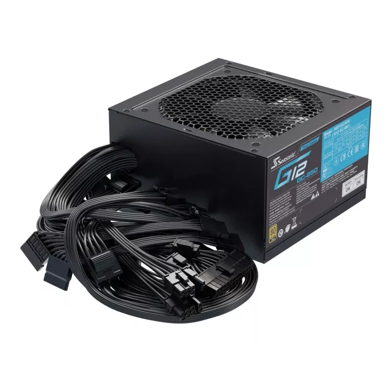 Zasilacz Seasonic G12 GC-850 850W 80+Gold ATX Czarny
