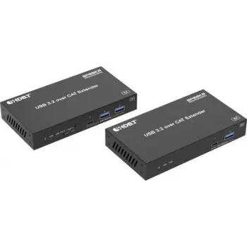 SpeaKa Professional SP-USBE-830 7+2 Port KVM-extender over PC controllable Czarny (SP-13472960)