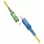 Goobay 59661 Kabel światłowodowy 5 m SC/APC SC/UPC FTTH OS2 Żółty (59661)