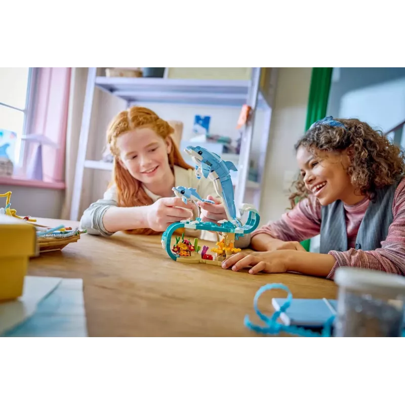 LEGO CREATOR 3 W 1 31385 Zwierzęta Morskie: Piękne Delfiny