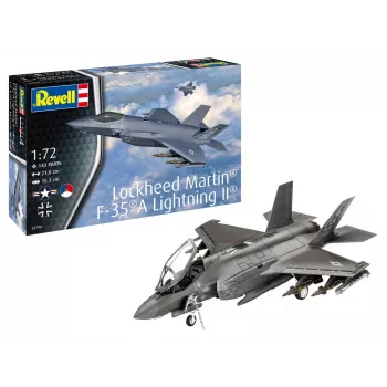 Model plastikowy Lockheed Martin F-35A Light 1/72