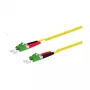 METZ CONNECT OpDAT Pk OS2 LC-DAPC/LC-DAPC 2m 151P1JAJA20E - Kabel - światłowód jednomodowy