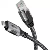 Kabel Goobay 70755 USB-C na RJ45 Ethernet CAT 6 dla stabilnego przewodowego połączenia internetowego z routerem/modemem/przełącznikiem sieciowym/Zastępuje adapter USB na RJ45 / 1