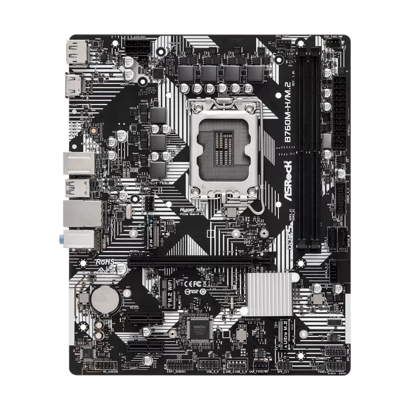 ASRock B760M-HDV/M.2 DDR5 Micro-ATX Płyta Główna
