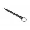 Pióro taktyczne GUARD YC-008-BL — kompaktowe pióro z duraluminium z tłuczkiem do szyb, 150 mm, 50 g, czarny