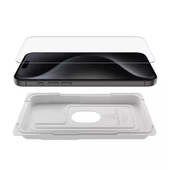 Szkło hartowane Belkin ScreenForce iPhone 15 Pro Max